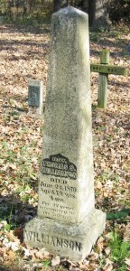 Thomas S. Williamson, Grave, 4-5-2015