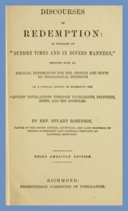 Stuart Robinson, Title Page, Discourses of Redemption, 1866